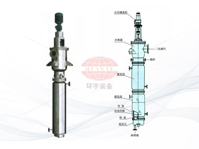 LG系列离心式刮板薄膜蒸发器